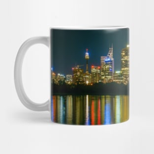 The City of Sydney at Night, Sydney, NSW, Australia Mug